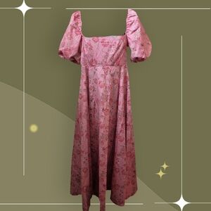 ✨ Hill House Matilda Nap Dress In Pink Pimlico Floral Size M